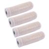 4 Rolls Durable Plastic Mesh Ribbon for Christmas Tree Decoration Perfect for DIY Projects and Festival Home Decors