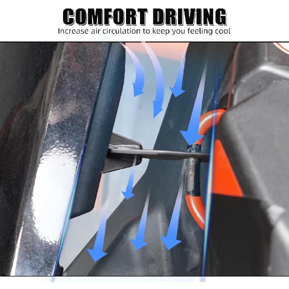 NICECNC Black 3 Inch Upgrade UTV Door Latches Compatible with Can Am Maverick X3 4x4 Turbo DPS 2017-2021, Maverick X3 R 4x4 XDS Turbo DPS 2017-2019,