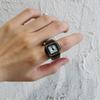 Korean Style Retro Hipster Watch Ring - Trendy Men's Hand Jewelry Accessory