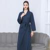 Leichter Waffel-Kimono-Bademantel für Herren – Homewear im Hotel-Stil für Frühling und Sommer
