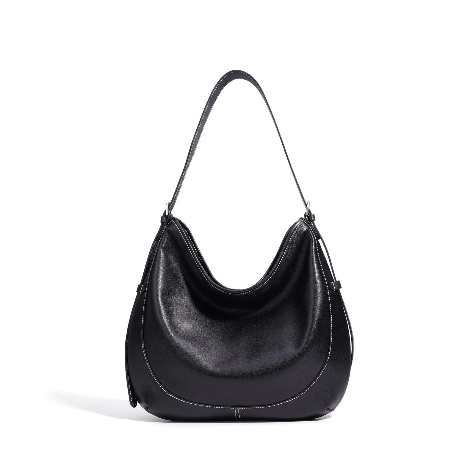 

Premium Women s Soft Leather Handbag - Large Capacity, Versatile Cowhide Shoulder Bag 38CM Length × 7CM Width × 32CM Height