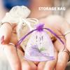 20Pcs Lavender Bag Empty Drawstring Sachet Organza Pouches Breathable Mesh Bags for Herb Storage Spice Sachets Fragrance