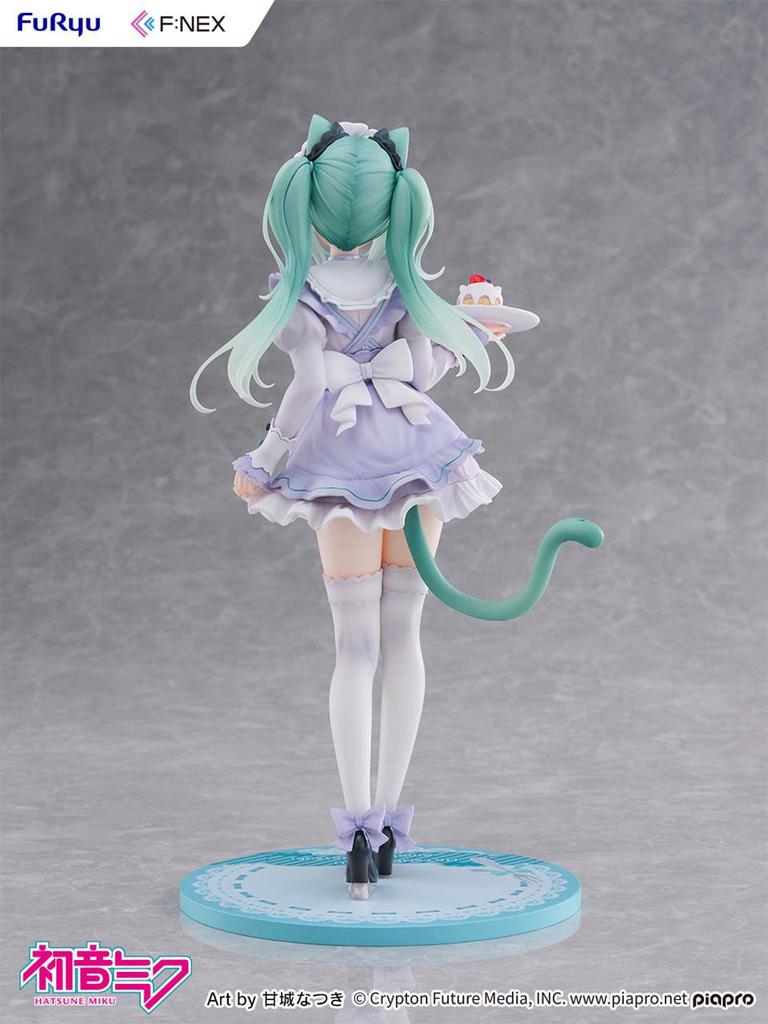 Hatsune Miku Desktop Cute Action Figure 18Cm Neko T-Shirt Ver. Anime Figurine Kawaii Girl Model Toy Gift
