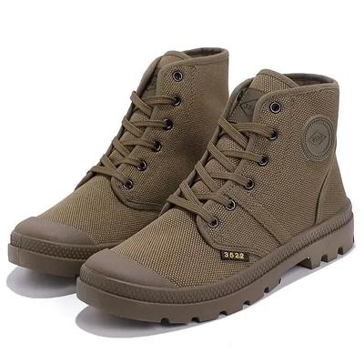 Stiefel für Herren Knöchel Retro Canvas Booties Mann Schuhe Kurzschaft Heißer Verkauf Vintage Rutschfeste Schuhe Angebote Günstige Mode Neu