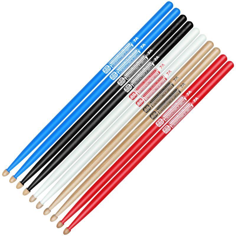Qipai Qilin Serie 5A/7A Holz Matt Drumsticks für Übung und Anschlag
