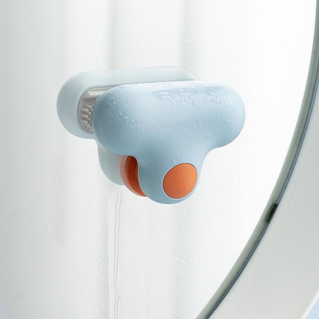 Mini Glas Abzieher Wäscher Fenster Schaber Pinsel mit Aufkleber Haushalt Fenster Abzieher Glas