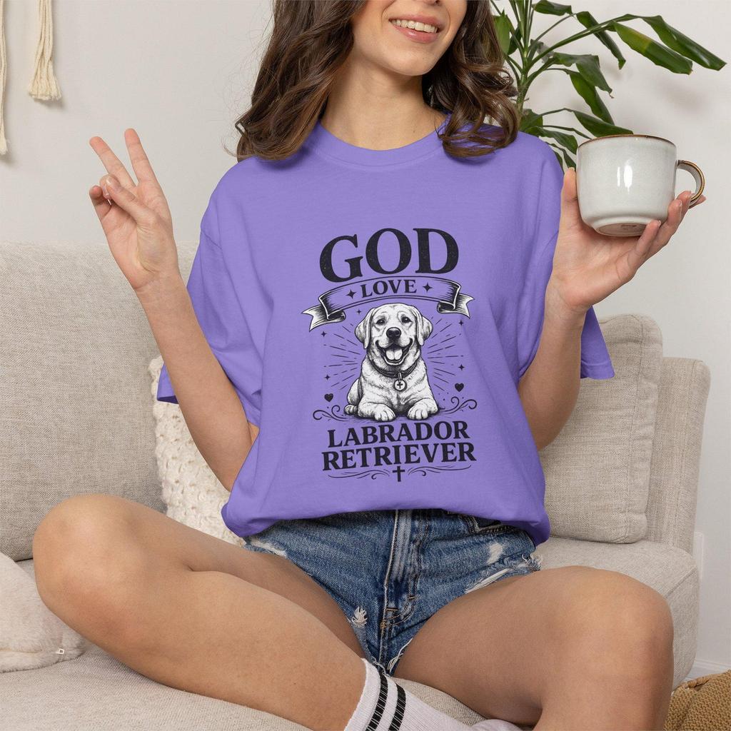 God Love Labrador Retriever T-Shirt | Labrador Dog Tee