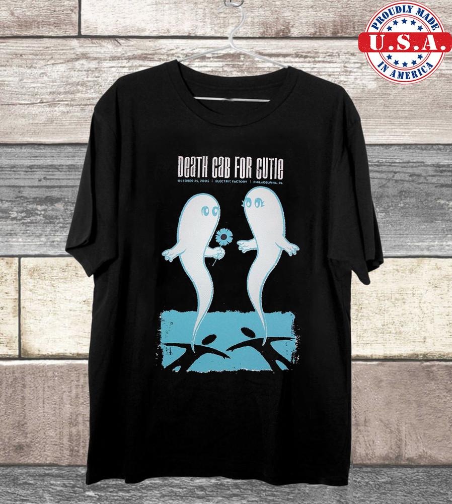 Death Cab For Cutie Live In Concert Philadelphia T Shirt Full Size S-5XL Unisex T-Shirt S