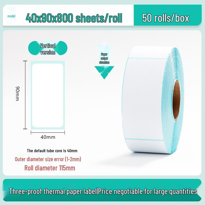 100x150 Self-Adhesive Thermal Paper Labels for Logistics