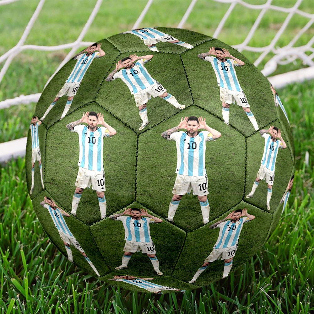 Messi 10 Number Football Star Size 5 Football Machinestitched Indooroutdoor Universal Football Perfect Commemorative Gift For Soccer Lovers