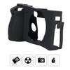 For Sony A6500 Camera Case Cover Durable Soft Silicone Cover Protective(Black)