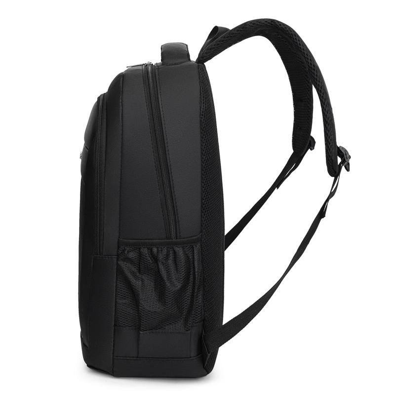 Stylish Business Backpack with Laptop Compartment and Side Mesh Pockets