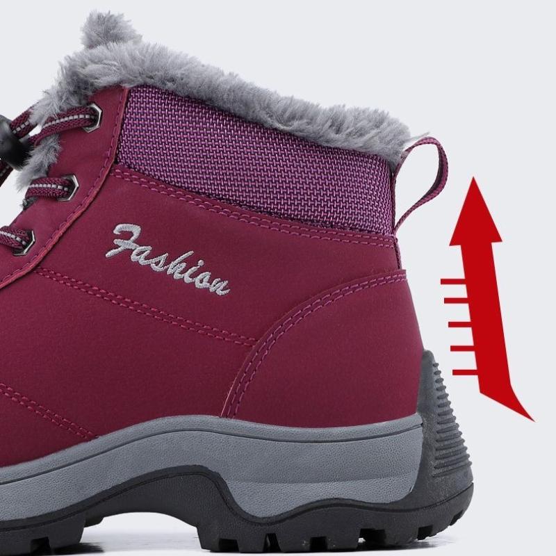 Warm Fur Lightweight Cotton Shoes Men Walking Footwear Male Winter Shoes Sneakers