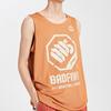 Lining Badfive Basketball Series Loose Game Jersey Men Tops Amber-Brown AAYQ007-7