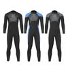 Mens Triathlon Wetsuit 3mm Neoprene Long Sleevele One Piece Wetsuit Ultra Elastic Diving Suit Open Water Swimming