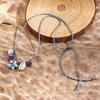 Ornaments Shell Starfish Necklace Adjustable Shell Starfish Beach Chain  Women