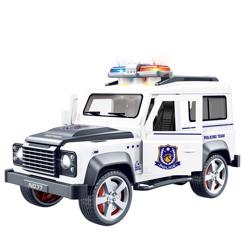 Simulation Off Police Road Vehicle Model Toy With Sound And Functions Light