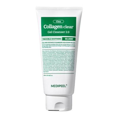 Green Cica Collagen Clear Gel Cleanser 2.0 Soothing & Pore Purifying Facial Cleanser 120ml