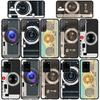 Handyhülle für Samsung Galaxy S25 S24 S23 iPhone 16 15 Xiaomi Redmi Note 14 13 12 16E X 11 Pro Max OPPO Moto Huawei Print Retro Kamera Vintage Cover