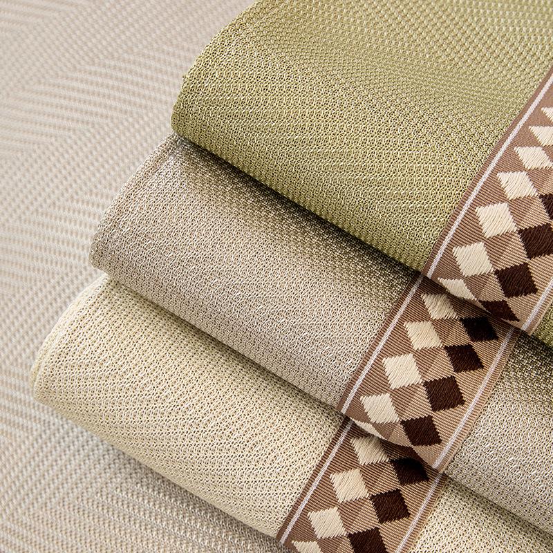 Cool Feeling Ice Silk Sofa Cushion Summer  New Light Luxury High Feeling Summer Sofa Mat Seat Cushion Non-Slip Cover