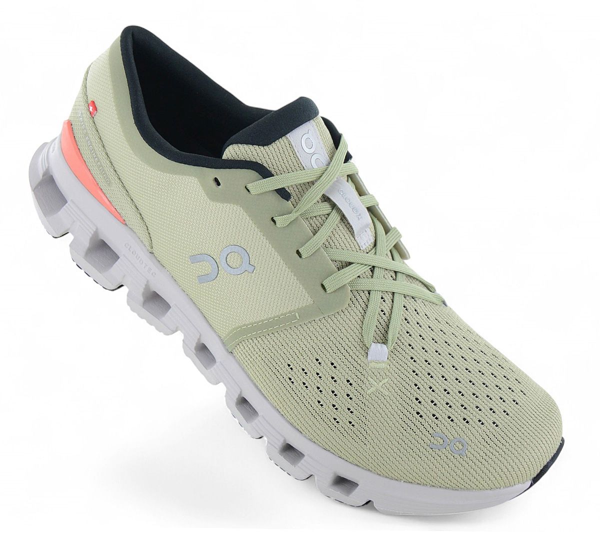 Joom On Running Men's Green Cloud X 4 - Sneakers Shoes Caper-Salmon 3Me30043082 5 Original 44