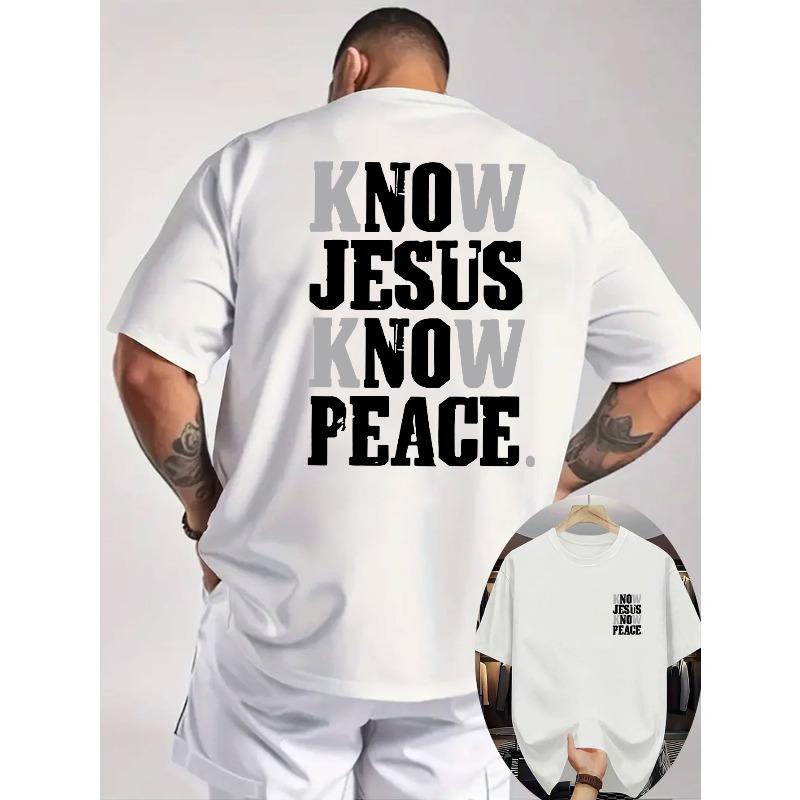European Sizes Summer New Men's Casual Printed T-shirt with Ribbed Crew Neck and Short Sleeves