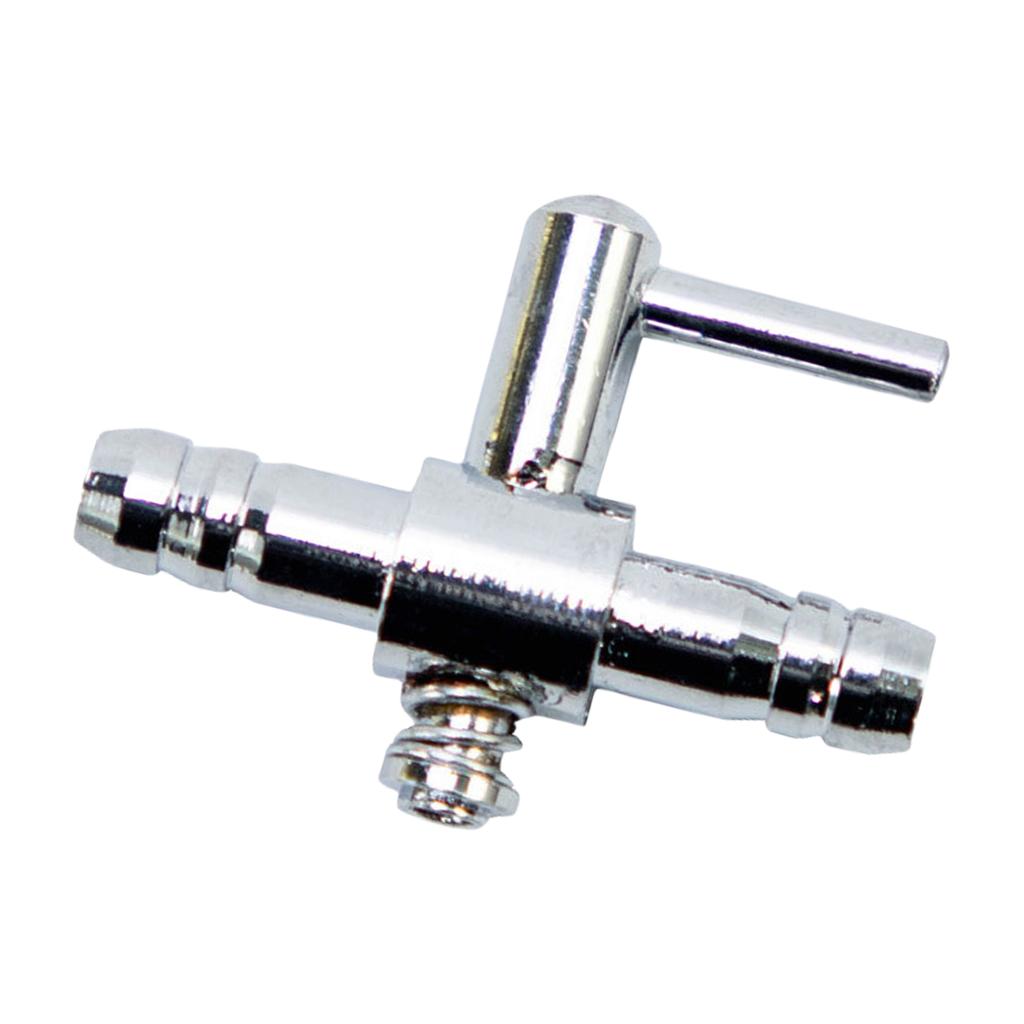 Fishank Sauerstoffverteilungssystem Sauerstoffbelüfter Steuerventil Edelstahl Pumpe Verteiler für Aquarien zur Heimnutzung