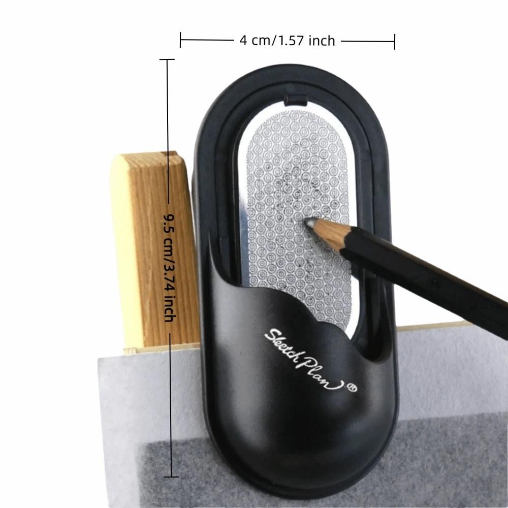 Adjustable Pencil Grinder Lead Shaper Odorless Sketch Pencil Sharpener Art Supplies