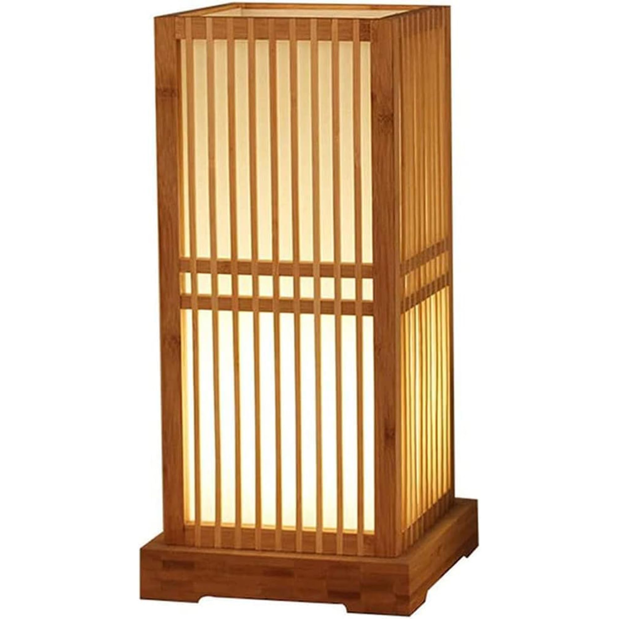 

OYIPRO Handmade Bamboo Woven Table LED Bedside Bamboo Craft Table Living Tatami Cute Lamp, Compatible, Light, Lamp, Room, Bedroom, Room, Decorative,