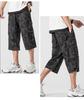 Pantaloncini in Cotone Sotto il Ginocchio Lunghi 3/4 da Uomo Pantaloni Capri Tattici Multi Tasche Pantaloni Cargo da Lavoro Estivi in Twill Uomo