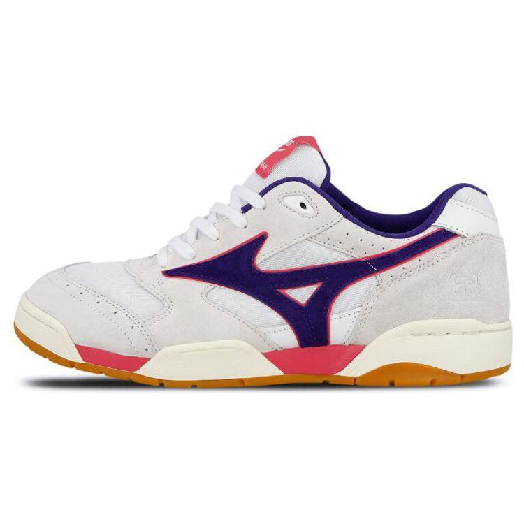 

Mizuno Club 75 x Court Select Purple Unisex Sneakers White Pink Gum D1GD182801 40