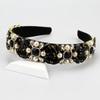 Hair Clip Rhinestone Headband Shiny Color Drill Vintage Crown Headband  Wedding
