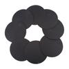 A34R 8 Pcs 15Cm Black Mandala Kraft Paper Round Cardboard For Painting DIY Cardboards For Artist Painter
