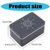 Iron Tarot Card Box Astrologys Trinkets Box Organizers Tarot Cards Storage Box