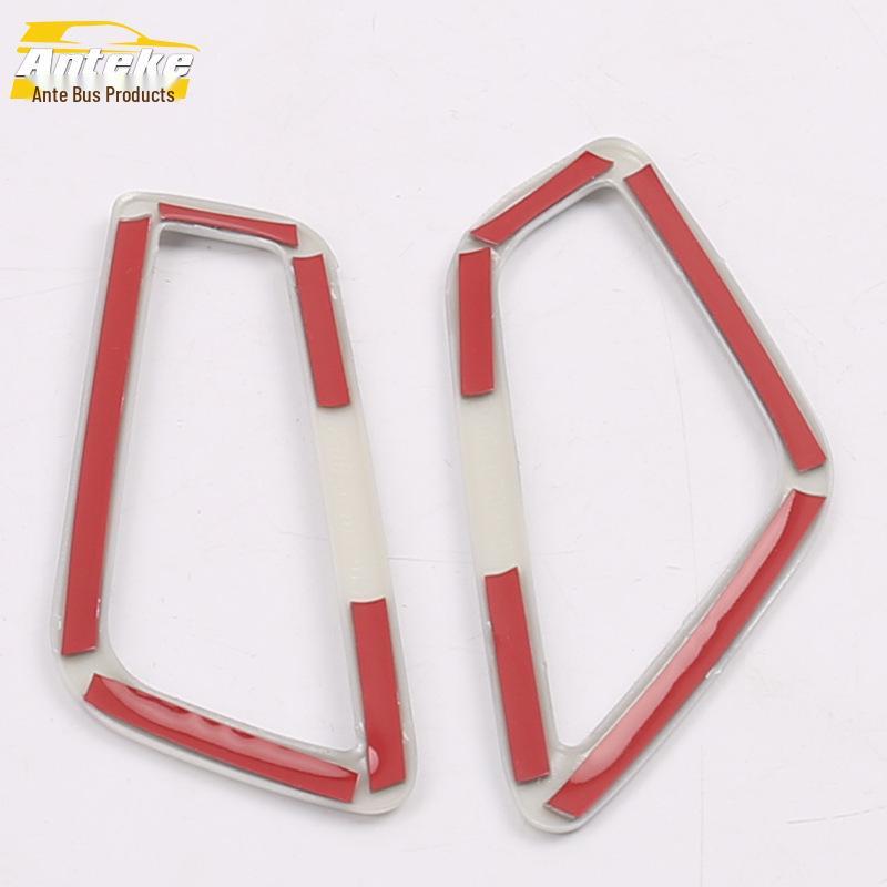 Compatible with 16 Lingdong Models: Front Air Outlet Decorative Frame & Center Console Dashboard Air Vent Trim.