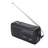 Portable Solar Radio NOAA Weather Hand Crank AM FM Shortwave Emergency Radio with LED Flashlight