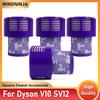Durable Hepa Filter For Dyson V10 SV12 Robot Vacuum Cleaner Washable Filter Attachment Accessories Replacement Cleaning Parts