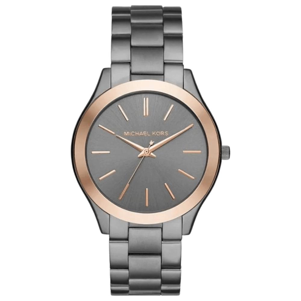 Michael Kors MK8576 Slim Runway Unisex-Uhr 44mm grau