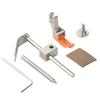 Circle Guide Attachment for Sewing Machine Projects, Metal Marking Rod Set for Round Line Work, Fabric Control, Pattern Tracing, and Sewing Use