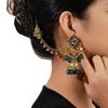 Bohemian Tassel Birdcage Bell Earrings - Retro Fashion with Ethnic Flair