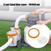 Coperchio Filtro Piscina Installazione Rapida Dado Senza Attrezzi Richiesti Per Facile Montaggio Su Filtri a Sabbia 58486 58497 58499