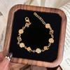 Retro Dice Four-Leaf Clover Trendy Bracelet for Women - Simple High-End and Exquisite