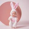 Miniature Sleeping Reborn Doll PVC Vinyl Kids Toy Gift Box
