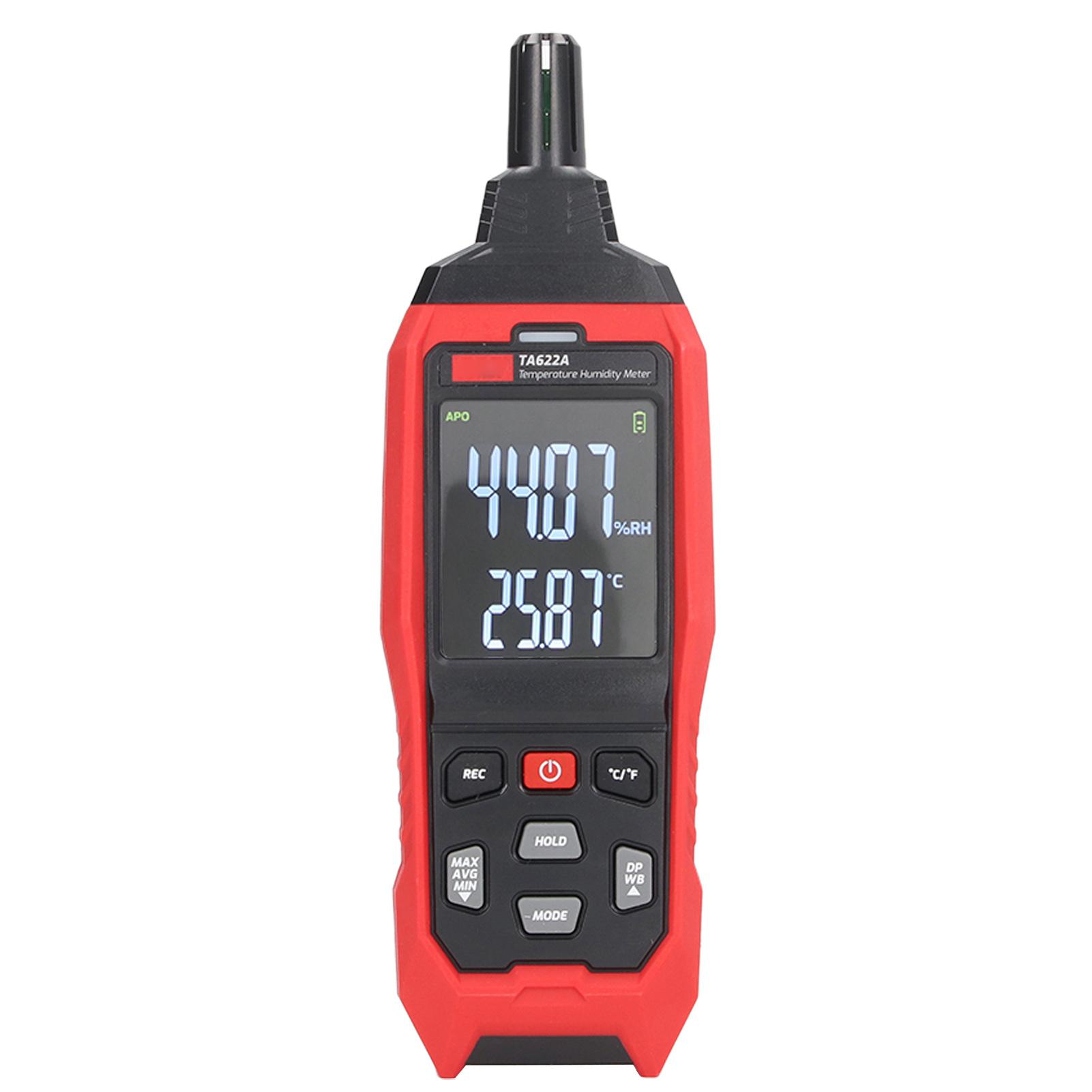 

Digital Humidity Temperature Meter Hygrometer LCD Display Air Dew Point Wet Bulb Temperature Tester