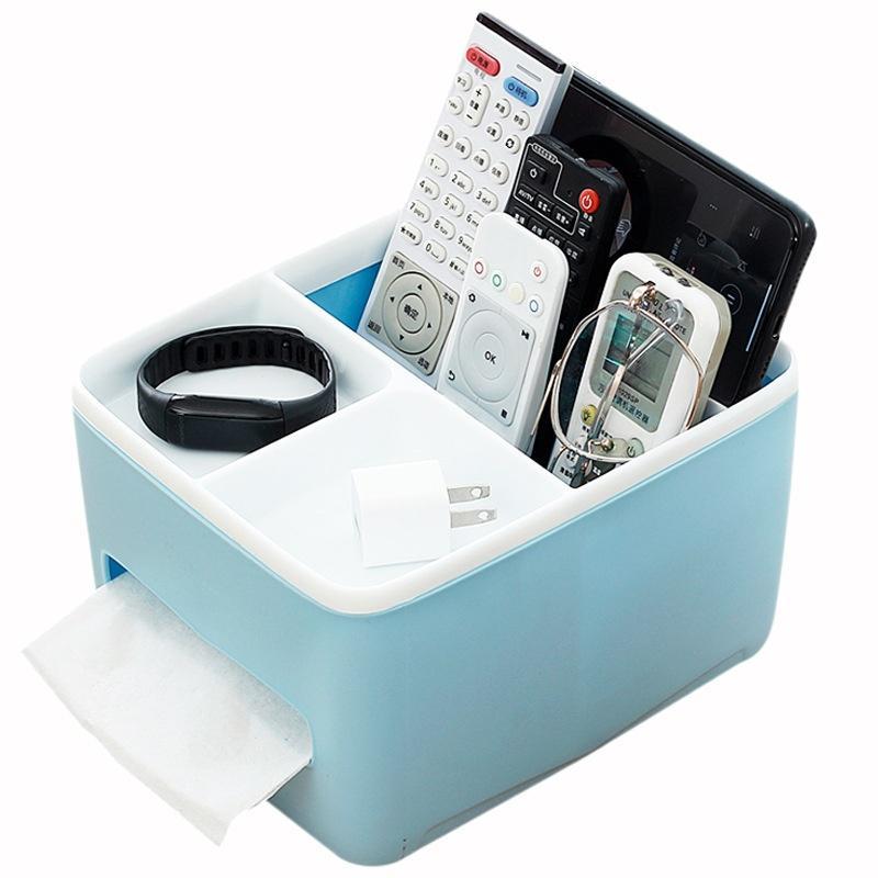 Creative Nordic Tray Toilet Toilet Kitchen Multifunctional Wipes Napkins Tray Tissue Box Plastic