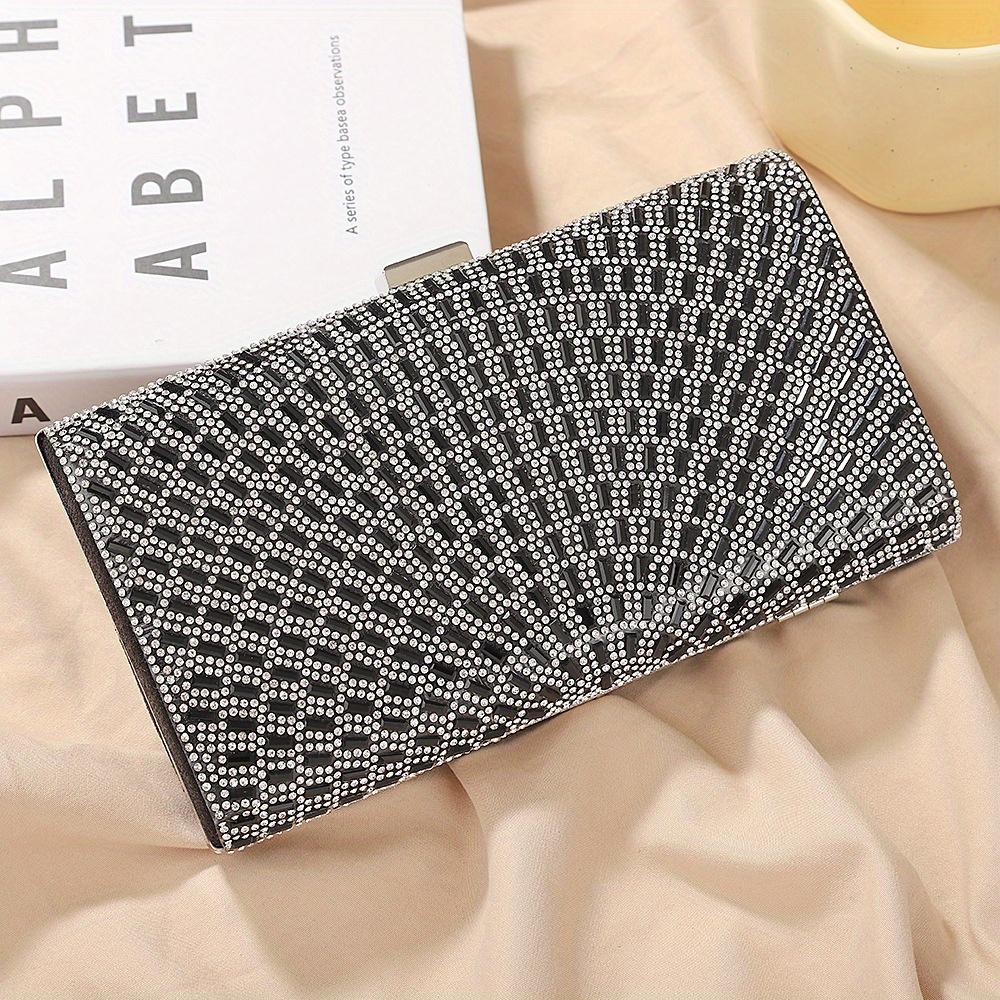 Modische Abend-Clutch-Tasche für Damen Kann in der Hand, über der Schulter oder als Crossbody getragen werden Geeignet für formelle Anlässe