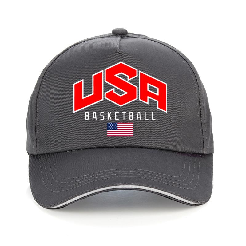 USA Basketballer Printed Baseball Cap Street Casual Hip Hop hat Fashion Unisex Women Cool summer Adjustable Snapback hats
