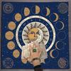 Multifunktionale Tarot-Kartentischabdeckung Altardekorationen Tarot-Tischdecke Pendel Divinationen Altartischdecke
