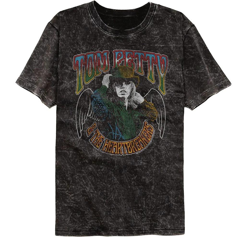 Tom Petty With Wings Colortone Mineral Wash Music Shirt 120