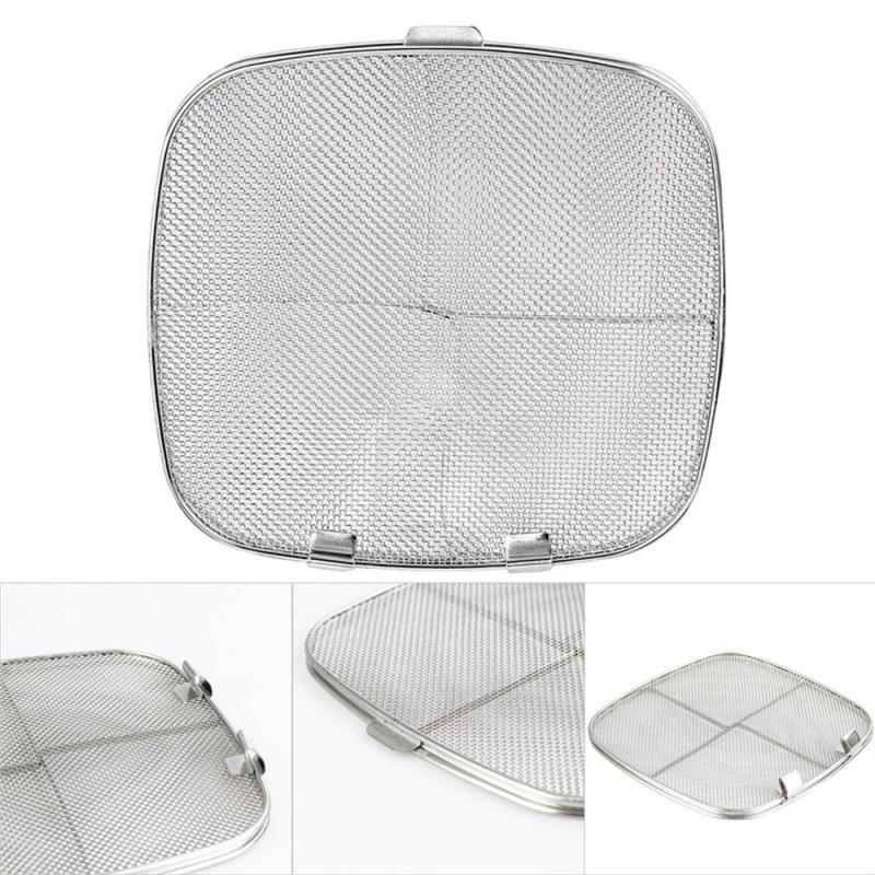 För Ninja Ersättningsstänkskydd Grillnät Stänkskärm i rostfritt stål För AG300 AG301 Grilltillbehör